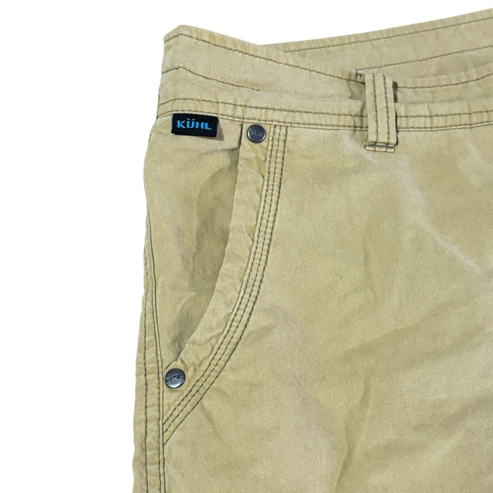 Kuhl‎ Ramblr Shorts Vintage Patina Dye Khaki Men's Size 36 - Picture 3 of 10